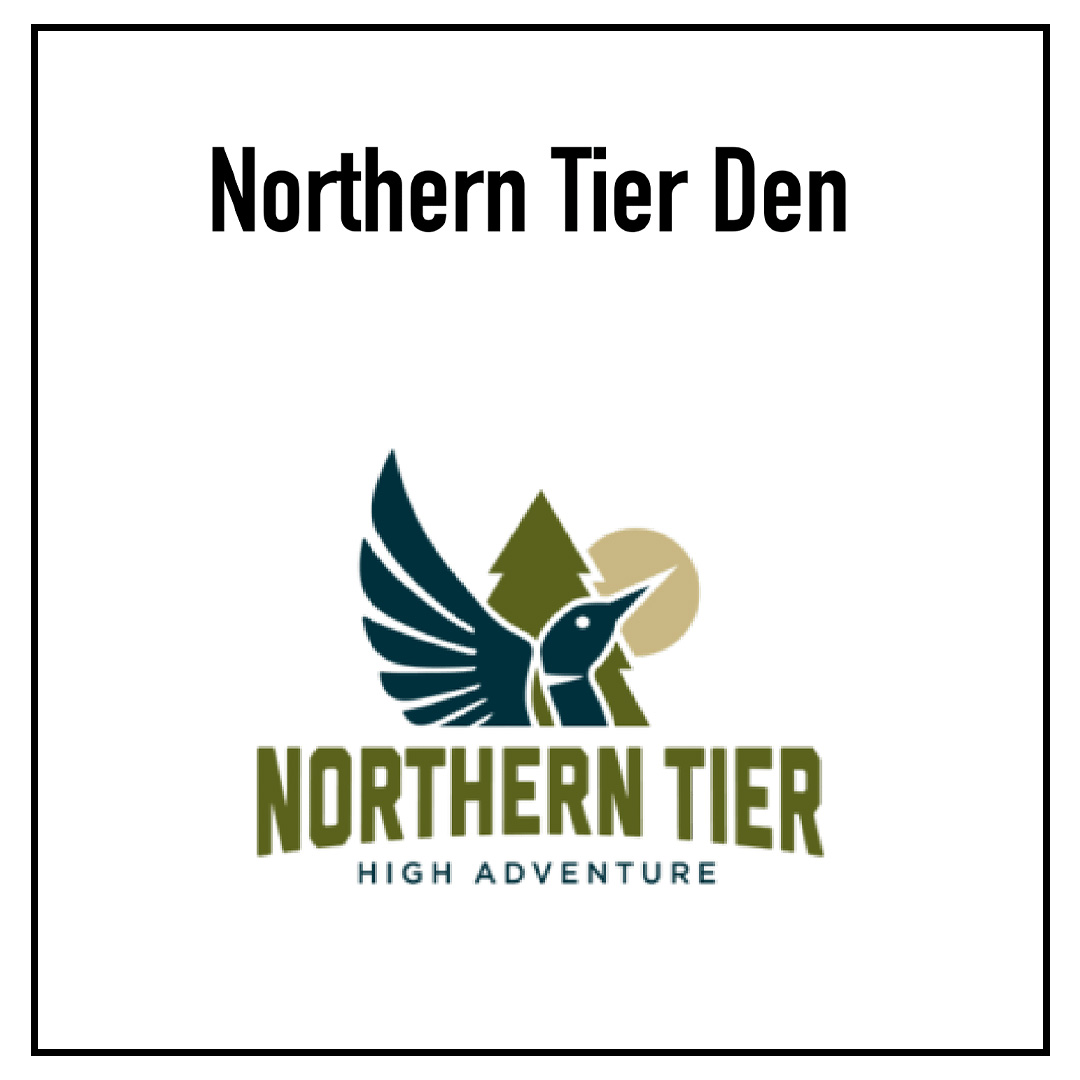 Flag of the Northern Tier Patrol, the camp's logo and name