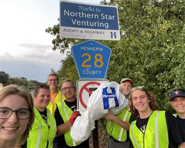 Venturing Roadside Cleanup Provides Service to the Community