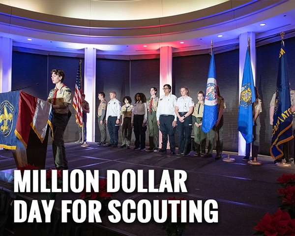 2023 Million Dollar Day for Scouting