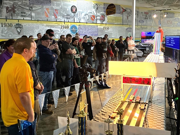 Highlights from the Twin Valley Adult Pinewood Derby