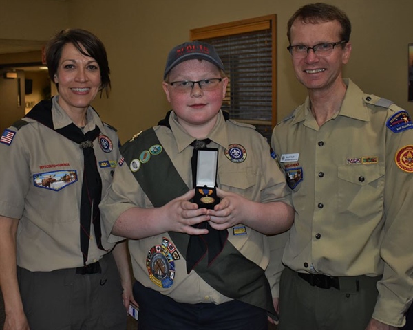 J.D. Moulton Awarded National BSA Medal of Merit