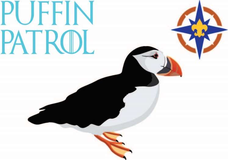 Puffin Patrol Flag